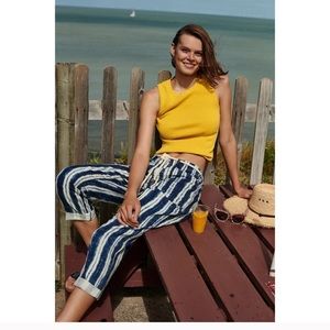 Anthropologie Victorie Tie Dye Stripe Cargo Pant